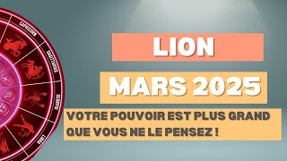 #LION♌  MARS 2025 : MAÎTRISEZ VOS ÉMOTIONS 💥 VOTRE POUVOIR EST PLUS GRAND QUE VOUS NE LE PENSEZ !💪✨