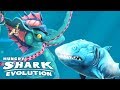 NEW KRAKEN SQUID vs ICE SHARK (HUNGRY SHARK EVOLUTION)