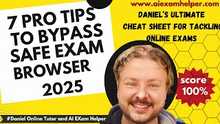 7 PRO TIPS TO CHEAT SAFE EXAM BROWSER