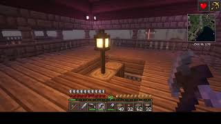 Monday Night Minecraft #45 Completing the Gate House.