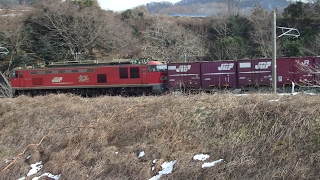 列車番号4091　EF510-19　羽越本線（村上～間島）：：：：60P