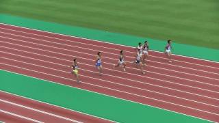 西日本インカレ（2010.7.2）　男子　100m　予選（岐阜経済大学）