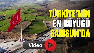 Türkiye'nin en büyüğü Samsun'da- Samsun Haber Video