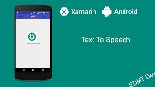 Xamarin Android Tutorial - Text To Speech