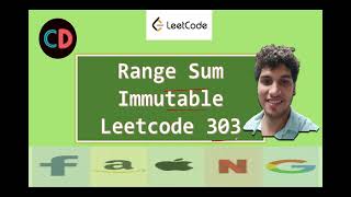 Range Sum Query - Immutable | Leetcode 303 | Live coding session 🔥🔥🔥 | Prefix Sum