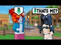 Wearing Strangers FIRST EVER Avatar In MM2 VOICE CHAT 3... (Murder Mystery 2)