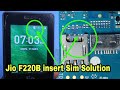 Jio F220B insert sim solution | Lyf F220b sim not working