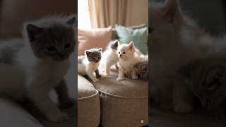 Fall in Love with Cute Baby Kittens! | Heartwarming Moments #shorts #kitten