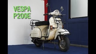 VESPA P200E ベスパ VSX1T 参考動画