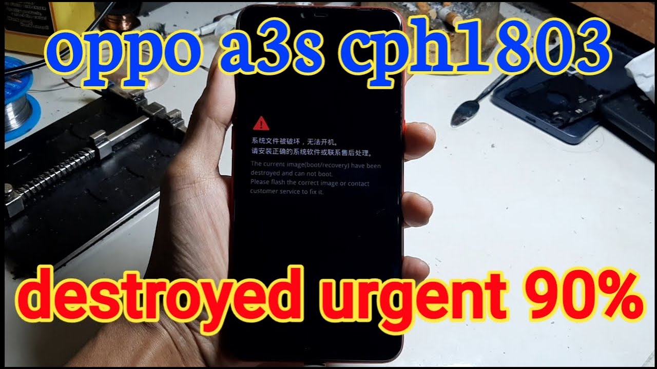 Oppo A3s Bootloop Petir Only The Current Image(boot/recovery) Have Been ...