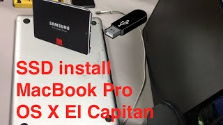 How to install an SSD with OS X El Capitan on a MacBook Pro | TwR Ep. 32