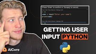 Getting User Input in Python