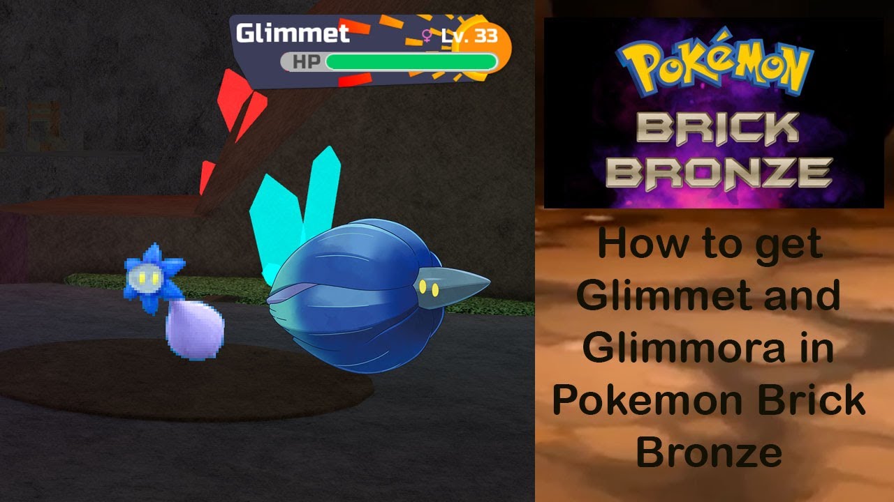 How To Get Glimmet In Pokemon Brick Bronze - YouTube