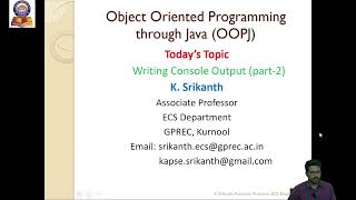 13 Writing Console Output Part 2