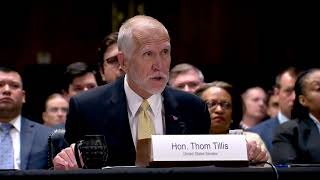 Sen. Tillis Testifies Before the Senate, Calls on Congress to Quickly Pass Helene Relief