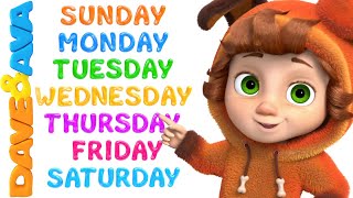 📚 Days of the Week | Nursery Rhymes & Baby Songs by Dave and Ava 📚