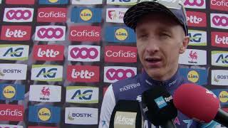 Stephen Williams - Interview at the finish - La Flèche Wallonne 2024