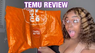 My First Wig ft. TEMU | Honest Review * Is it  worth it?
