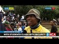 Wits University students escalate protest