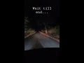 scary video. horror roads night dark