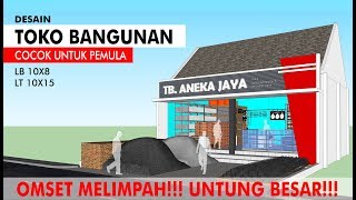 Desain Toko Bangunan untuk Pemula