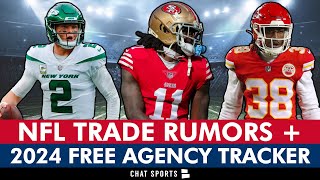 LATEST NFL Trade Rumors On Brandon Aiyuk, L’Jarius Sneed, Zach Wilson & 2024 NFL Free Agency Tracker