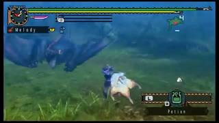 Monster Hunter Freedom Unite/HH ♡ Hunting Horn Backward Slam/Birthday