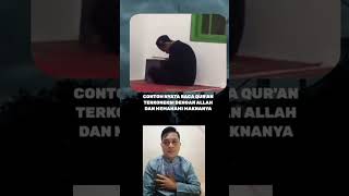 Tidak hanya membaca tapi menghayati makna dari Al Qur'an #reaction #alquran #aljasiyahtv #shorts