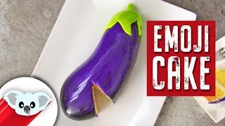 Eggplant Emoji Cake | DIY \u0026 How To | Funny Cakes