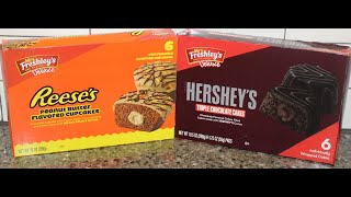 Mrs. Freshley’s Deluxe Reese’s Peanut Butter Flavored Cupcakes \u0026 Hershey’s Triple Chocolate Cakes