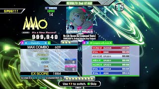 [DDR A3] No Life Queen [DJ Command Remix] (ESP-14) 999,940 PFC