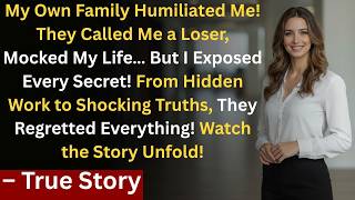 He Called Me a Mistake… So I Exposed Everything He Was Hiding...