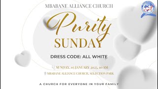 MBAC Purity Sunday || THE HOLY SPIRIT WILL DO IT!! || Reverend Dr JV Mazibuko || 05.01.2025