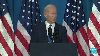 Joe Biden arremetió contra Donald Trump en discurso previo a las 'midterms' • FRANCE 24 Español