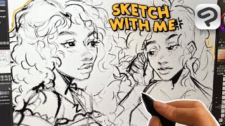♡ sketch with me! | is it too late to start an art channel?