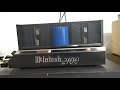 mcintosh mc 2100 stereo power amplifier