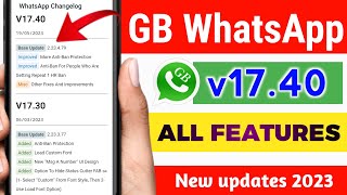 gb whatsApp v17.40 Update Settings || GB WhatsApp settings || GB WhatsApp features