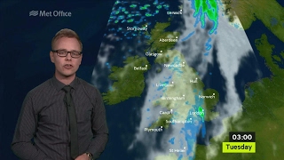 Monday afternoon forecast  03/04/2017