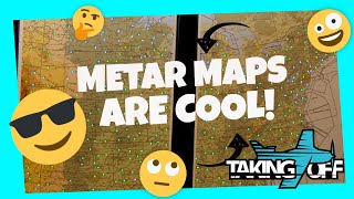 Turn Your Map to Into Art!  Metar Maps TakingOff EAA AirVenture Special