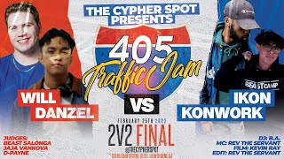 WILL & DANZEL vs IKON & KONWORK | The 405 Traffic Jam 2023