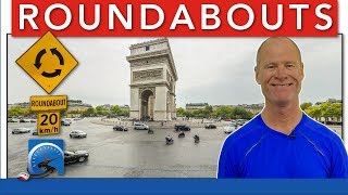 How to Drive Through Roundabouts :: Driving Lesson to Pass A Road Test