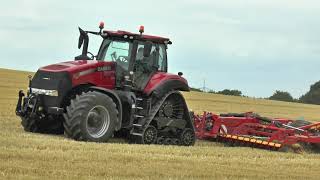 Case IH Magnum 340 CVX Rowtrac field demo  in Germany