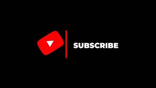 No Copyright Black Screen Subscribe Button Animation For Youtube Video | Black Screen Subscribe