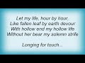 silentium shame forever mine lyrics