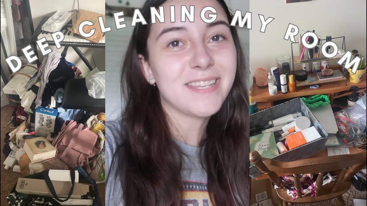 Deep Cleaning My Extremely Messy Room Youtube