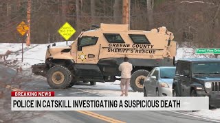New York State Police investigate suspicious death in Catskill