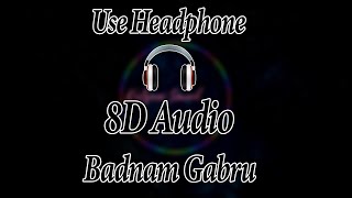 Badnam Gabru (8D Music) Masoom Sharma, Manisha Sharma | Sweta Chauhan | New Haryanvi Songs 2021****