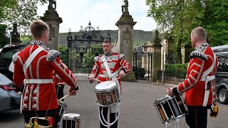 How to play drums with the Scots Guards