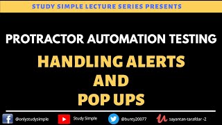 How to handle Alerts and Popups in Protractor | Protractor Alert Handling| Alerts in protractor