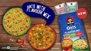 Masala Oats Recipe | How To Make Masala Oats: Flavour Mix | Quaker Oats